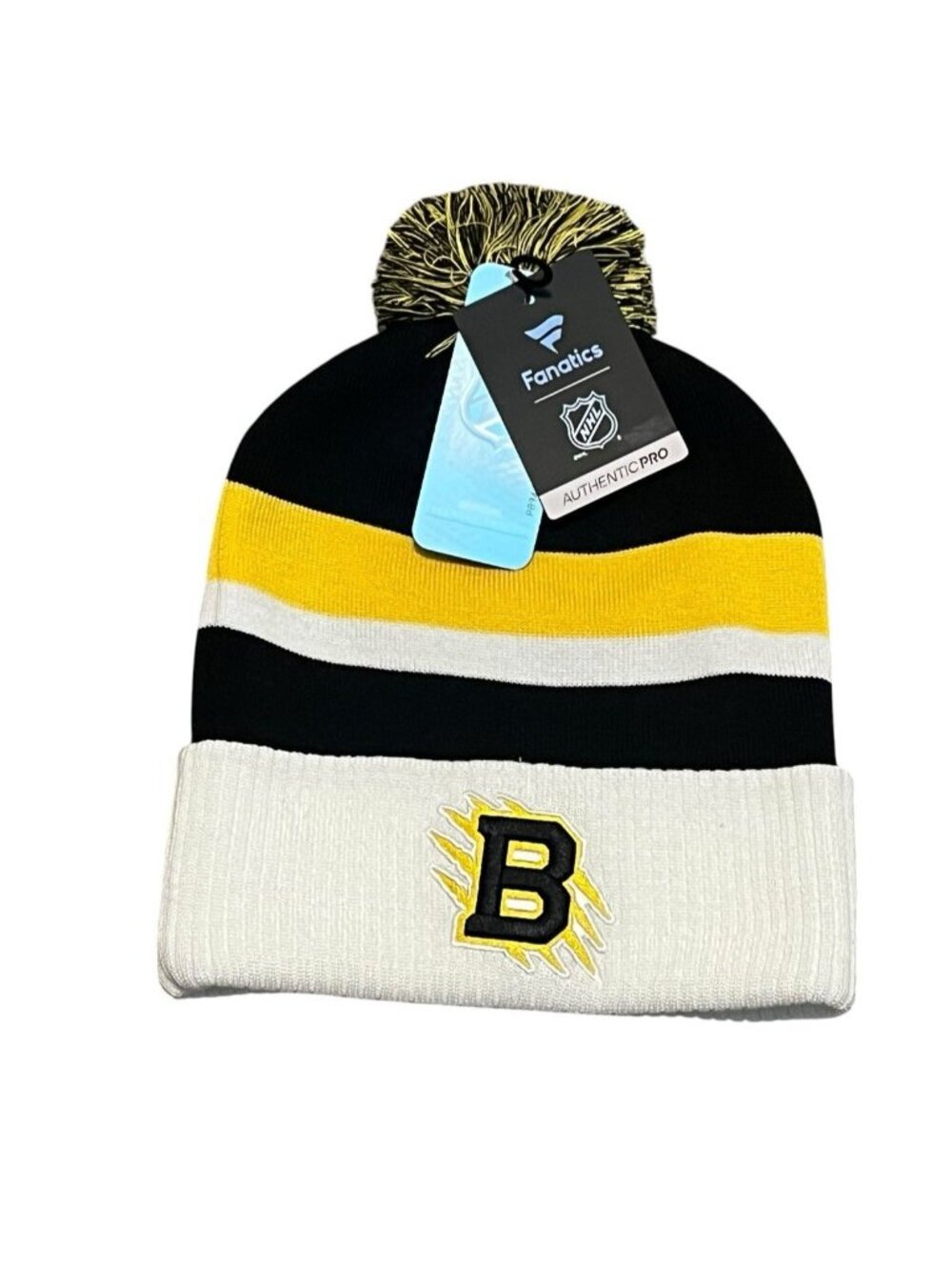 Fanatics Black Boston Bruins 2026 NHL Stadium Series Cuffed Knit Hat Unisex
